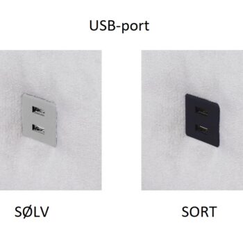 Bartone USB-port farver